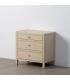 MESITA BLANCO ROZADO MADERA 65 X 40 X 65 CM
