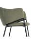 SILLA VERDE TEJIDO-METAL 54 X 60 X 78 CM