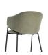 SILLA VERDE TEJIDO-METAL 54 X 60 X 78 CM