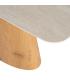 CONSOLA BEIGE PIEDRA PIEDRA SINTERIZADA 120 X 40 X 77 CM