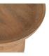 MESITA NATURAL MADERA DE MANGO SALÓN 44 X 44 X 47 CM