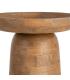 MESITA NATURAL MADERA DE MANGO SALÓN 44 X 44 X 47 CM