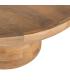 MESITA NATURAL MADERA DE MANGO SALÓN 75 X 75 X 40 CM