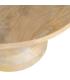 MESITA NATURAL MADERA DE MANGO SALÓN 67 X 67 X 40 CM