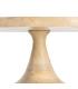 MESITA NATURAL MADERA DE MANGO SALÓN 67 X 67 X 40 CM
