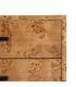 MESITA NATURAL-NEGRO DM-METAL 55 X 41 X 55 CM