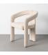 SILLA BRAZOS CREMA TEJIDO CONTRACT 60 X 50 X 76,50 CM
