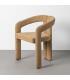 SILLA BRAZOS BEIGE TEJIDO CONTRACT 60 X 50 X 76,50 CM