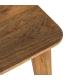 ESCRITORIO MIEL MADERA DE MANGO 130 X 65 X 76 CM