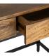 ESCRITORIO MIEL MADERA DE MANGO 110 X 55 X 78 CM