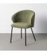 SILLA VERDE TEJIDO-METAL CONTRACT 56,50 X 56 X 74,50 CM