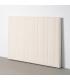CABECERO CREMA TEJIDO DORMITORIO 160 X 122 CM