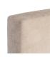 CABECERO BEIGE TEJIDO DORMITORIO 165 X 8 X 125 CM