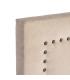 CABECERO BEIGE TEJIDO DORMITORIO 165 X 7 X 130 CM