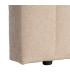 CABECERO BEIGE TEJIDO DORMITORIO 160 X 122 CM