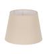 PANTALLA BEIGE TEJIDO ILUMINACIÓN 30 X 30 X 22 CM