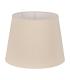 PANTALLA BEIGE TEJIDO ILUMINACIÓN 45 X 45 X 34 CM