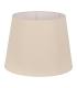 PANTALLA BEIGE TEJIDO ILUMINACIÓN 50 X 50 X 38 CM