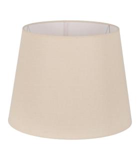 PANTALLA BEIGE TEJIDO ILUMINACIÓN 50 X 50 X 38 CM