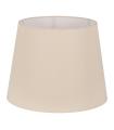 PANTALLA BEIGE TEJIDO ILUMINACIÓN 50 X 50 X 38 CM