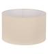 PANTALLA BEIGE TEJIDO ILUMINACIÓN 50 X 50 X 30 CM