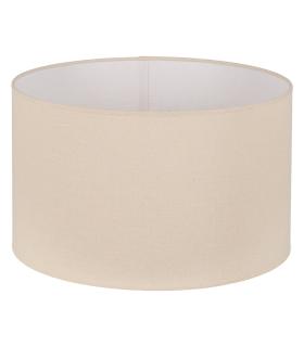 PANTALLA BEIGE TEJIDO ILUMINACIÓN 50 X 50 X 30 CM