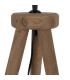 BASE LÁMPARA MESA MARRÓN MADERA DE MANGO 24 X 24 X 48 CM