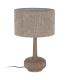 BASE LÁMPARA MESA MARRÓN MADERA DE MANGO 25 X 25 X 36 CM