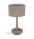 BASE LÁMPARA MESA MARRÓN MADERA DE MANGO 30 X 30 X 47 CM