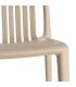 SILLA APILABLE POLIPROPILENO EXTERIOR 47 X 51,50 X 77,50 CM
