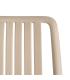 SILLA APILABLE POLIPROPILENO EXTERIOR 47 X 51,50 X 77,50 CM