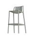 TABURETE VERDE POLIPROPILENO EXTERIOR 52 X 55 X 100 CM