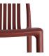 TABURETE GRANATE POLIPROPILENO EXTERIOR 52 X 55 X 100 CM