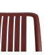 TABURETE GRANATE POLIPROPILENO EXTERIOR 52 X 55 X 100 CM