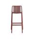 TABURETE GRANATE POLIPROPILENO EXTERIOR 52 X 55 X 100 CM