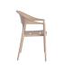 SILLA APILABLE POLIPROPILENO CONTRACT 56,50 X 54 X 83,50 CM