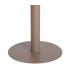 MESA BEIGE METAL SALÓN 70 X 70 X 73 CM