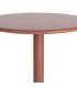 MESA TERRACOTA METAL SALÓN 70 X 70 X 73 CM