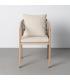 SILLA ACERO-RATTÁN PE EXTERIOR 54 X 61 X 78 CM