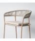 TABURETE APILABLE ACERO-RATTÁN PE 59 X 58 X 100,50 CM