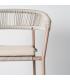 TABURETE APILABLE ACERO-RATTÁN PE 59 X 58 X 100,50 CM