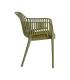 SILLA APILABLE POLIPROPILENO EXTERIOR 55 X 61 X 80 CM