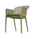 SILLA APILABLE POLIPROPILENO EXTERIOR 55 X 61 X 80 CM