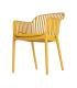 SILLA APILABLE POLIPROPILENO EXTERIOR 55 X 61 X 80 CM