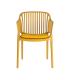SILLA APILABLE POLIPROPILENO EXTERIOR 55 X 61 X 80 CM
