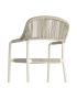 SILLA APILABLE ALUMINIO-RATTÁN EXTERIOR 57 X 61 X 82 CM