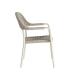 SILLA APILABLE ALUMINIO-RATTÁN EXTERIOR 57 X 61 X 82 CM