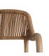 SILLA APILABLE ALUMINIO-RATTÁN PE 57 X 61 X 82 CM