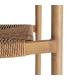 SILLA APILABLE ALUMINIO-RATTÁN PE 56,50 X 62,50 X 80,50 CM