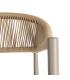 SILLA APILABLE ALUMINIO-RATTÁN PE 56 X 58 X 76 CM